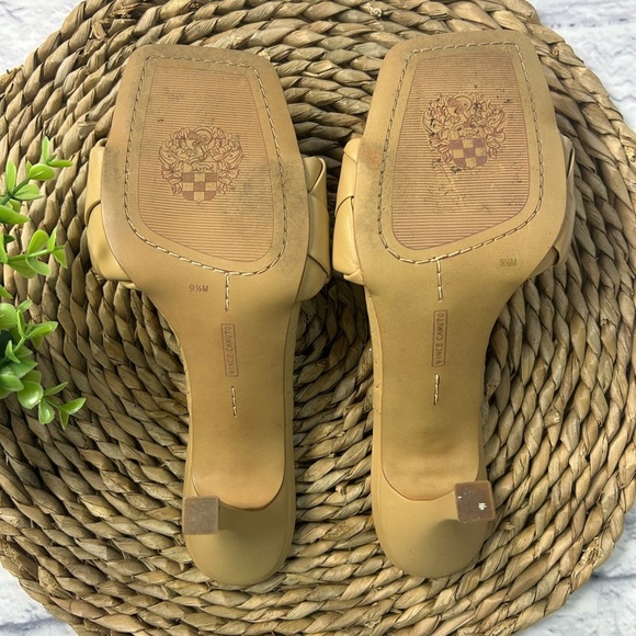 Vince Camuto Tan Women's Heeled Sandals. Size 9.5M - Picture 7 of 8